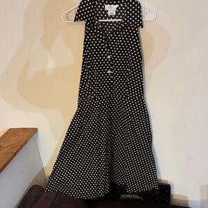 Polka Dot Sleeveless Dress